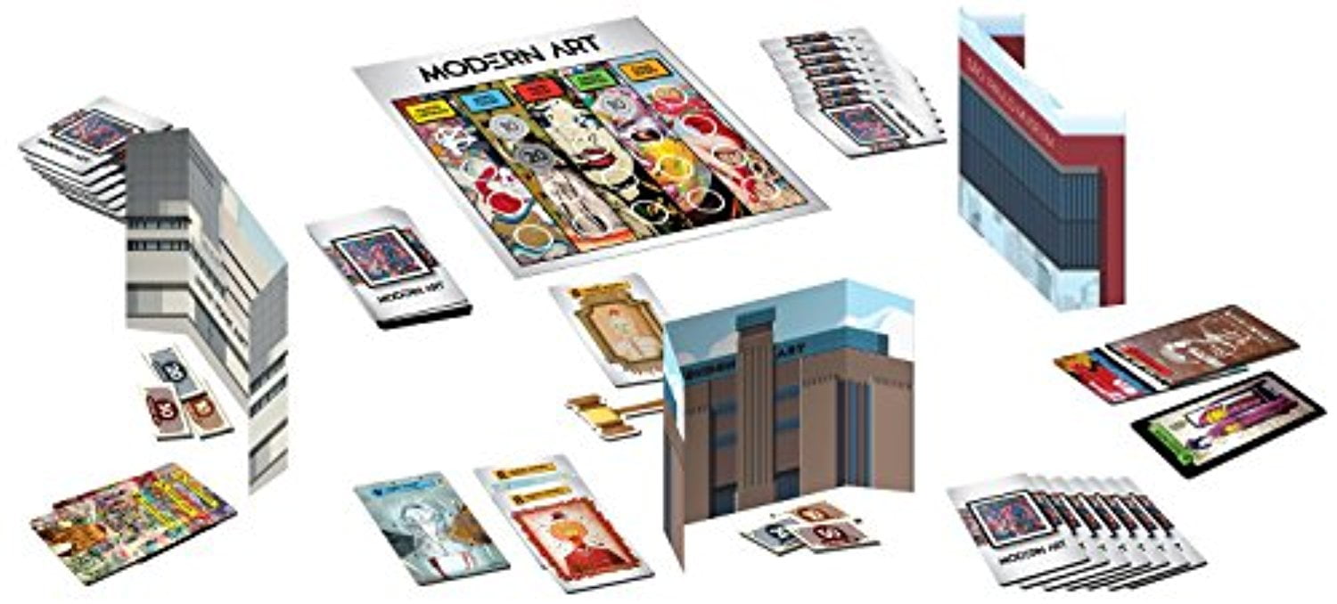 Modern Art Strategy Board Game, by CMON