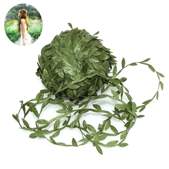 JELLOO 132 Ft Artificial Vines Artificial Leaf Garlands Fake DIY Vine Simulation Flower Foliage Green Leaves Decorative Home Wall Garden Wedding Party Wreaths Decoration