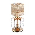 thumbnail image 2 of Candelabro de cristal para decoración de inauguración de la casa. 26 cm alto, 2 of 8