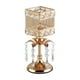 thumbnail image 2 of Candelabro de cristal para decoración de inauguración de la casa. 26 cm alto, 2 of 8