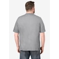 thumbnail image 2 of KingSize Men's Big & Tall Shrink-Less Lightweight Henley T-Shirt, 2 of 6