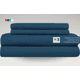thumbnail image 2 of Sábanas King Size Lisas We2 Dream 100% Algodón Color Azul Petróleo 4 Piezas, 2 of 5
