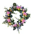 thumbnail image 3 of Kuntesetty Easter Egg Flower Wreath Artificial Flower Garland Artificial Easter Wreaths for B, 3 of 9