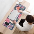 thumbnail image 3 of Long Mouse Pads for Desk,Pioneer Flower Floral Print Pattern Desk Mats on Top Of Desks, Desk Mouse Pad Extra Large with 3mm Non-Slip Base and Stitched Edge for Gaming,Office,Work,Home 31.5"x11.8", 3 of 6