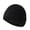 Black, variant on Riforla Men's and Women's Winter Windproof and Cold Hats Over Cold Hats Solid Color Warm Ear Woolen Hats Bomber Hats Grey
