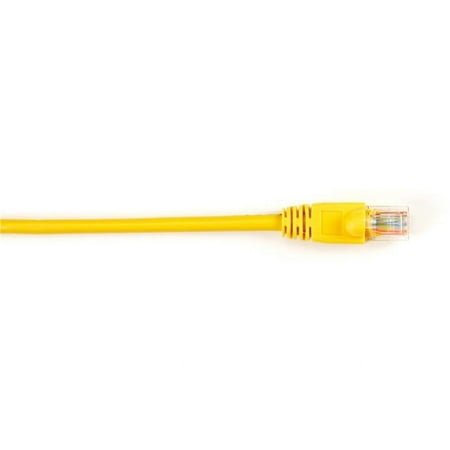UPC: 0822088073819 | Black Box CAT5EPC-002-YL 2 ft. Category 5e Ethernet Patch Cable  Yellow