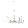 thumbnail image 6 of 12510-MG Millennium Lighting Marceline - 10 Light Chandelier-27 Inch Tall and 48 Inch Wide-Modern Gold Finish, 6 of 6