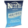 thumbnail image 2 of Kettle Brand, Kettle Cookedair Fried Potato Chips, Sea Salt and Vinegar, 6.5 Ounce, Pack Of 12, 2 of 5