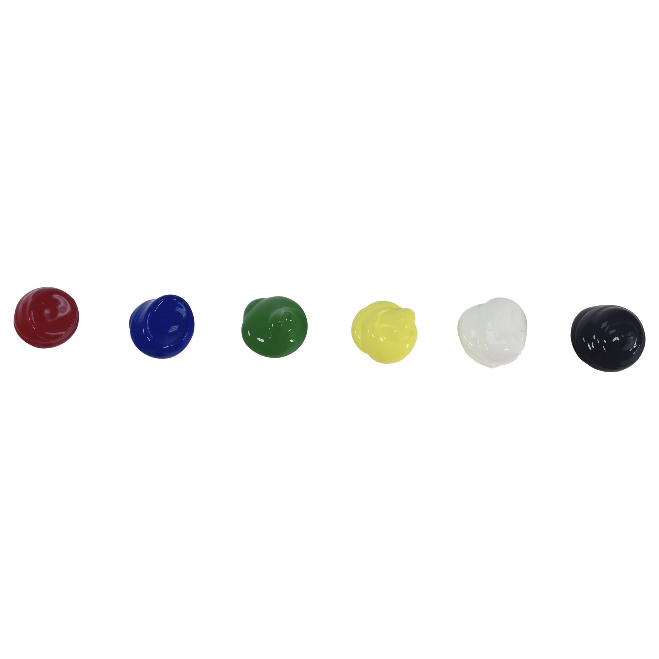 Sax Heavy Body Acrylic Paint, Half Gallons, Assorted Colors, Set of 6