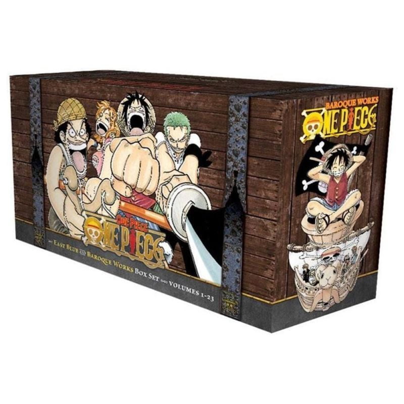 One Piece Box Set: East Blue and Baroque Works (Volumes 1-23 with