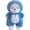 Blue Shark Bear, variant on Bunny Doll Plush Toy, Sweet Stuffed Bunny Toys with Pink Vintage Lace Dress and Hat, Medium 14 in Elegant Kawaii Rabbit Toys Soft Huggable Conejos Plushies Easter Birthday Gift for Girl Toddler Kid