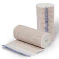 thumbnail image 1 of Elastic Bandage Wrap - Premium Elastic Bandages with Velcro Closure, Compression Bandage for Wrist, Ankle & Foot (2 Count (Pack of 1)) 2 Count (Pack of 1), 1 of 5