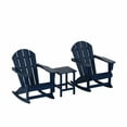 thumbnail image 5 of Polytrends  Laguna Hdpe All Weather Outdoor Patio Rocking Chairs With Side Table (3-Piece Set) Navy Blue, 5 of 5