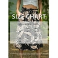 thumbnail image 3 of JWD Women's Skirts Flowy Maxi Skirt Summer Long Midi Length Casual Skirt Elegant Cool Dress with Pockets Black Palm Leaf 2XL, 3 of 10