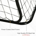 thumbnail image 3 of Exercise Equipment Soozier 8 x 3ft Soccer Goal Target Goal 2 in 1 Design Indoor Outdoor Backyard with All Weather Polyester Net Best Gift,Home Gym Equipment, 3 of 10
