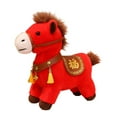 thumbnail image 2 of Caballo de peluche de juguete, caballo de peluche, muñeco de caballo ligero, adorable, para el hogar y la oficina. 10 pulgadas, 2 of 7