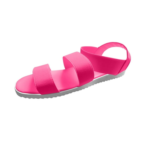 Clearance VerPetridure Women's Sandals Summer Casual Large Size Platform Cross Strap Platform Wedges Sandals