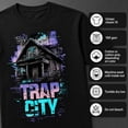 thumbnail image 6 of Trap City Graphic T-Shirt, Urban Streetwear Tee, Unisex Classic Fit, 6 of 9
