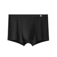 thumbnail image 2 of LYMAYTER Men Cooling Boxer Briefs Summer Lightweight Comfort Briefs for L-4XL Soft Breathable Underpants, 2 of 9