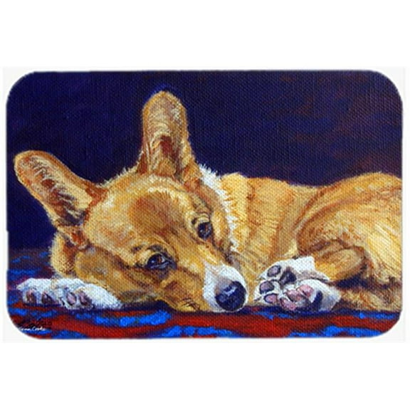 Corgi Blue Lonesome Mouse Pad, Hot Pad & Trivet