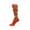 MA045-Mint Green and Light Gray on Coral, variant on Spotlight Hosiery shades of ORANGE Men Groomsmen Dress Socks (Coral, Peach, Apricot)