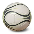 thumbnail image 2 of Uber Soccer Trainer Ball- Navy Blue and Neon Yellow (Size 4), 2 of 3