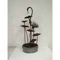 thumbnail image 1 of Grue en Métal avec Fontaine à Feuilles, 1 of 1