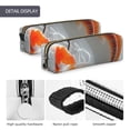 thumbnail image 4 of Easygdp Koi Fish Water para Estuche de Lápices de Cuero, Estuche de Papelería de Cuero, Estuche de Gran Capacidad con Cremallera, 4 of 7