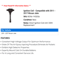 thumbnail image 2 of Ignition Coil - Compatible with 2011 - 2017 Nissan Juke 2012 2013 2014 2015 2016, 2 of 2
