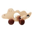 thumbnail image 2 of Juguete de coche de madera con forma de animal a caminar Regalos de perfke Juguetes para tirar, 2 of 8