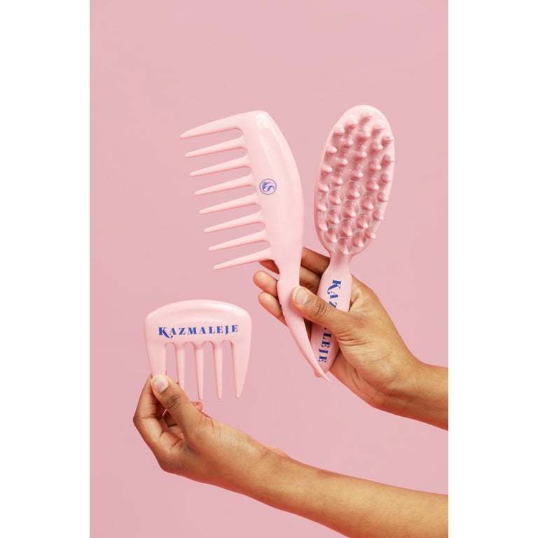 KurlsPlus Paddle Comb Rose - Walmart.com