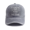 thumbnail image 2 of Visors Cap Washed Baseball Style Embroidered Unstructured Low Profile Hat for Casual Everyday Wear and Birthday, 2 of 3