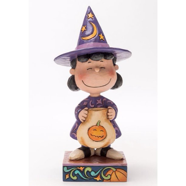 jim shore peanuts train sally