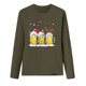 thumbnail image 2 of Puntoco Mujer Navidad Casual Manga Larga O-Cuello Cerveza Sudadera Pullover Blusa Puntoco Puntoco-4596, 2 of 2