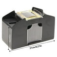 thumbnail image 3 of Automatic Card Shuffler Machine for Poker Texas Hold'em Mahjong and Tabletop Games Efficient Portable Shuffling Device, 3 of 4