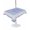 Blue,Lavender,White, variant on Outdoor Tablecloth with Umbrella Hole for Patio/Picnic/Party/Camping, Purple Ocean Starfish Waterproof Table Cloth Rectangle Table Cover Washable, Modern Minimalist Marine Life (54"x 80")