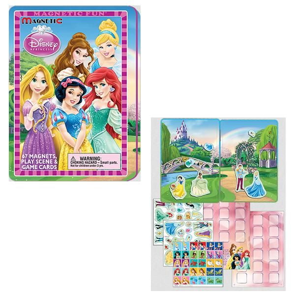 Disney Princess Tin Doll Travel Toy Lee Publications