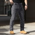 thumbnail image 2 of Men's Construction Cargo Pants Ripstop Hiking Big and Tall Work Trousers, 2 of 6