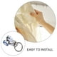 thumbnail image 4 of rodillos para riel de cortina, poleas metálicas para cortinas, accesorios de repuesto para cortinas, rodillos para riel de cortina de techo, accesorios para riel de cortina, 4 of 8