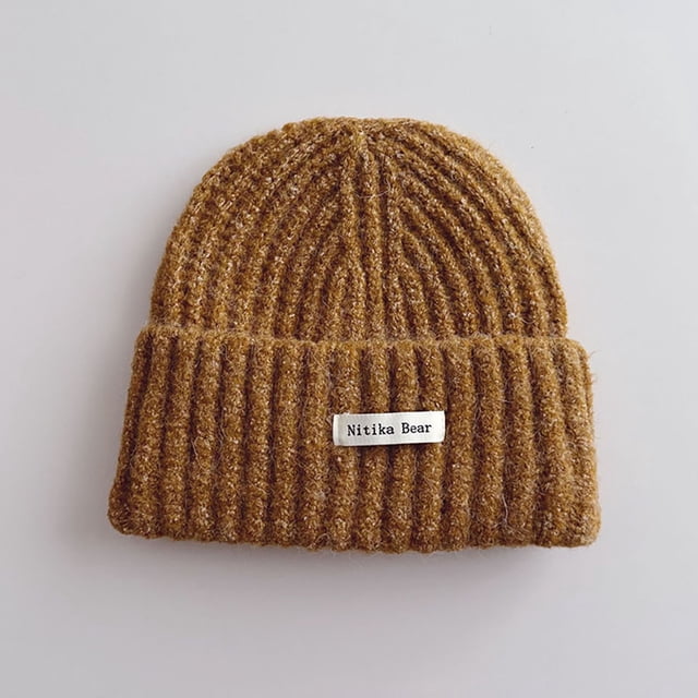 YUNAFFT Bonnet Alphabet pour Enfants Chaud Décontracté Extérieur Hiver Style Ludique de Rue