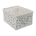 thumbnail image 1 of Foldable Storage Baskets Bin Closet Box Organizer 12.2" x 8.3" x 5.1" Star Unique Bargains Cesta de Almacenamiento, 1 of 9
