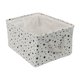 thumbnail image 1 of Foldable Storage Baskets Bin Closet Box Organizer 12.2" x 8.3" x 5.1" Star Unique Bargains Cesta de Almacenamiento, 1 of 9