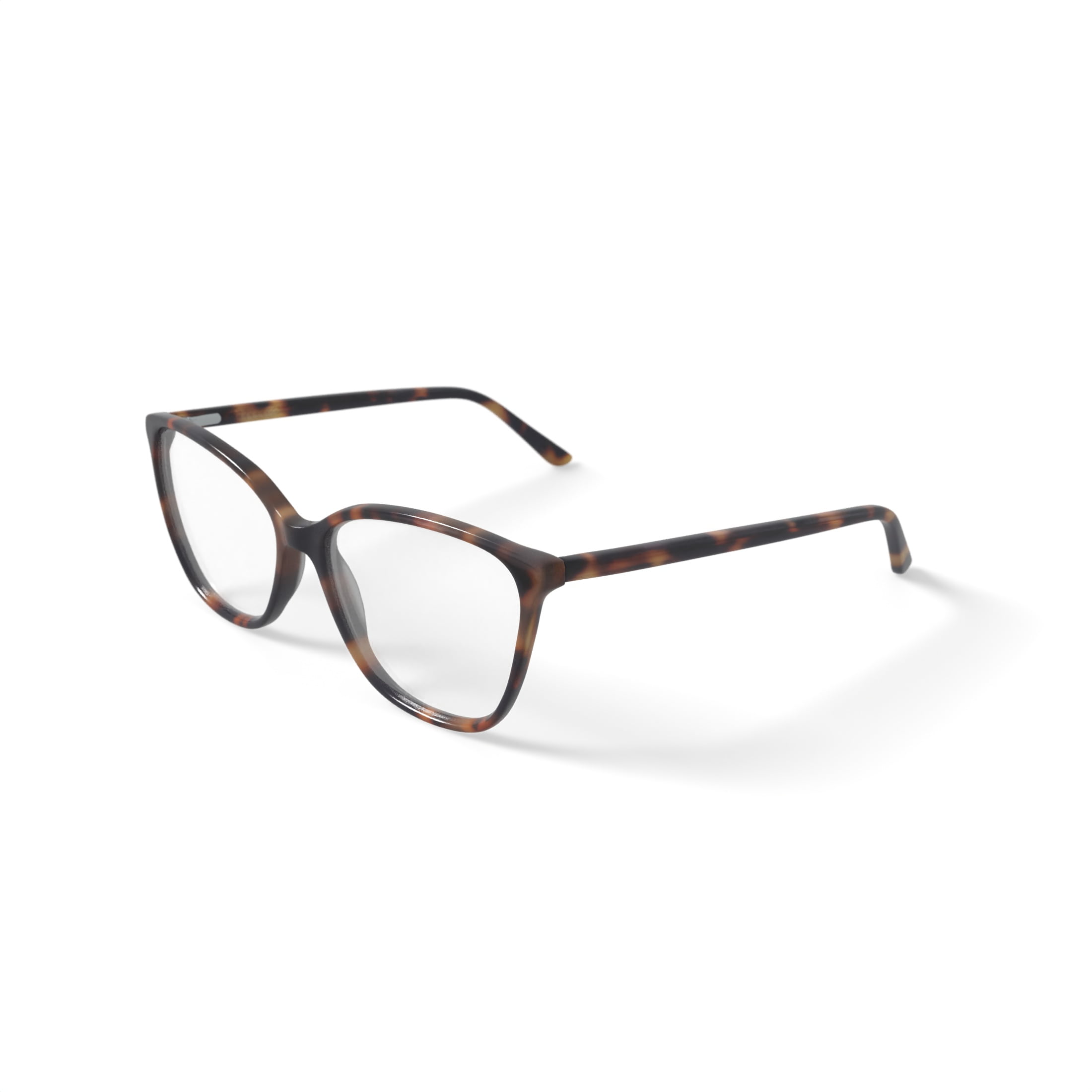 Walmart Women's MV006 Camilla Cat Eye Prescription Eyeglasses with Case, Tortoise