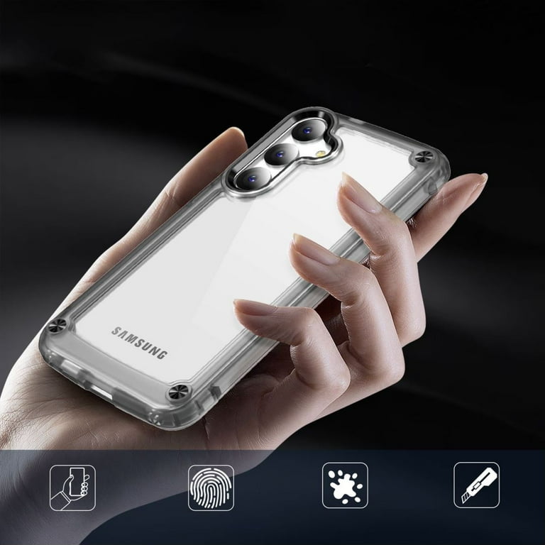 Schutzhülle für Galaxy S24, Spigen Ultra Hybrid, Transparent