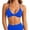 Blue, variant on Rove Studio Women’s Seamless Twist-Front Sports Bra, Medium Support Racerback Yoga & Running Bra for Gym Workouts Light Purple XS