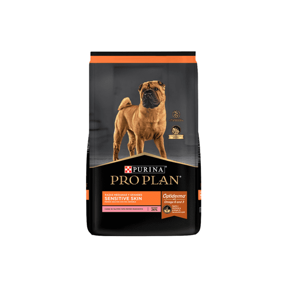 Alimento para perro ProPlan Adulto Piel Sensible Razas Grandes Y Medianas de 3Kg ProPlan Adulto Piel Sensible Razas Grandes Y Medianas