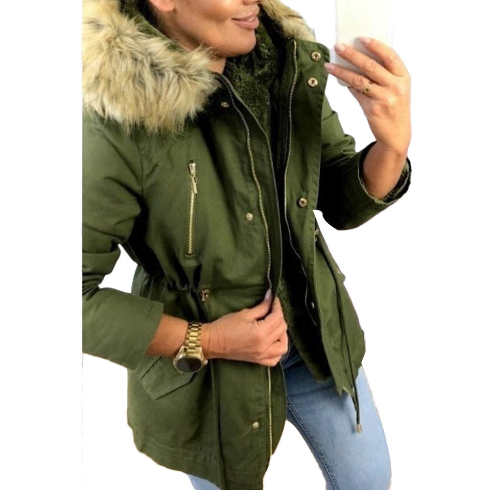 real fur hooded coats