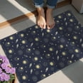 thumbnail image 4 of Dark Blue Moon Pattern Door Rugs,Washable Non Slip Door Mats Indoor,Decorative Door Mats,Entry Mat Indoor for Entrance,Bedroom,Kitchen,Bathroom,20"x32", 4 of 6