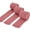 Dark Pink, variant on 3 Rolls Chiffon Ribbon, Frayed Fringe Silk Ribbon for Gift Wrapping, Handmade Ribbons for Floral Vase Decoration, Wedding, Birthday, Engagement, Bridal Shower 1.5''x5.5Yd /Roll