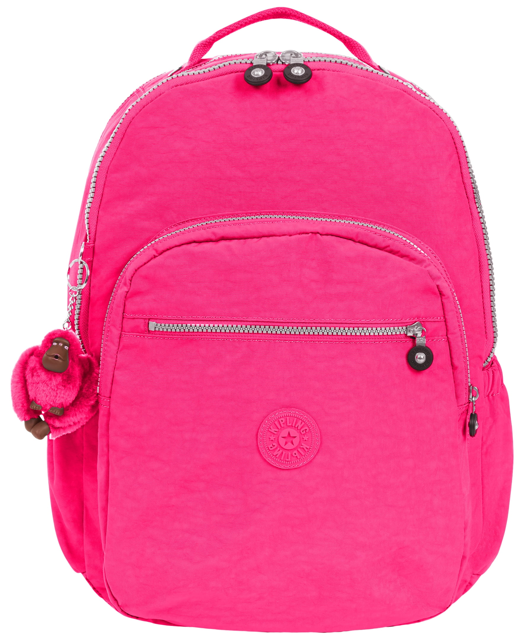 kipling pink backpack